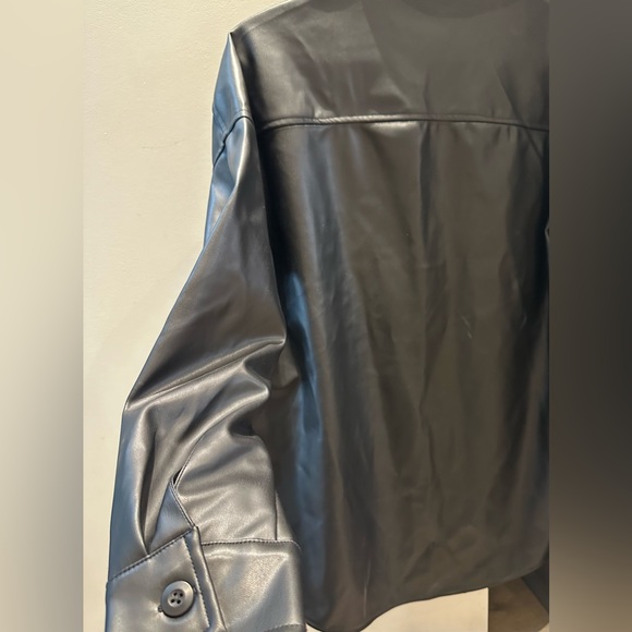 Faux leather jacket - Picture 4 of 4
